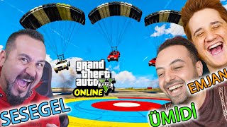 GTA 5 EKİ(P) 2025! UÇAN ARABALARLA GTA 6 MUHABETİ! | SESEGEL-ÜMİDİ-EMJAN #gta5
