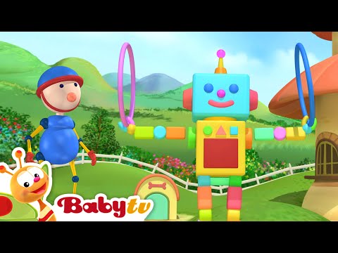 Robot Dansı! 🤖 | sihirli yapım blokları ✨| Tam Bölüm @BabyTVTR