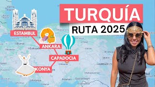 Ruta por Turquía 2025: Capadocia, Estambul, Konya y Ankara