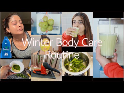 WINTER DRY SKIN ROUTINE | Body care, Skin care, Healthy Routine | Rinkal Parekh #selfcare