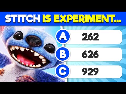 How Much Do You Know About Lilo & Stitch? 🎬💙 Lilo & Stitch