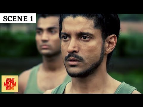 Bhaag Milkha Bhaag | Scene 1 | भाग मिल्खा भाग | Farhan Akhtar | Sonam Kapoor | Best Scenes