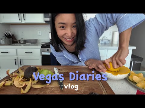 Vegas Diaries Vlog: Week 2 | Home workouts, A Friend’s baby shower, Acting practice, Kimchi Ramyeon