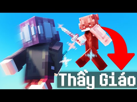 Mình Thuê Người Dạy PVP Minecraft Sau Đó Huỷ Diệt Luôn Người Dạy Mình