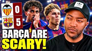 YAMAL & FERMÍN DESTROY VALENCIA! | VALENCIA 0-5 BARCELONA!