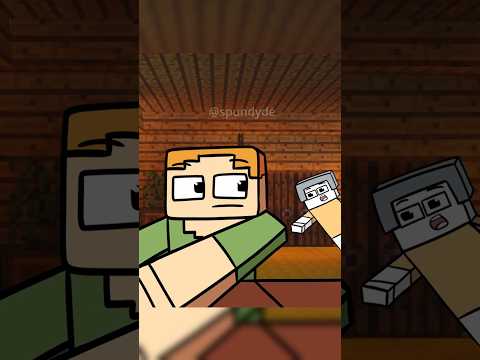 und weg ist er #animation #minecraft