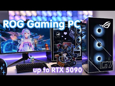 The Most Beautiful Pre-Built Gaming PC? 💻✨ ROG G700 Setup Unboxing 🎮🩵