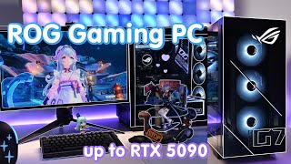 The Most Beautiful Pre-Built Gaming PC? 💻✨ ROG G700 Setup Unboxing 🎮🩵