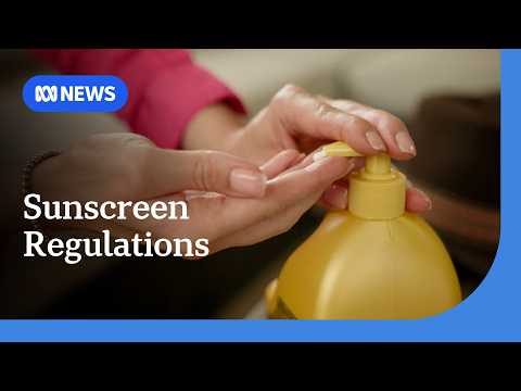 YouTube video thumbnail: Reforms Proposed for Australian Sunscreen Regulations