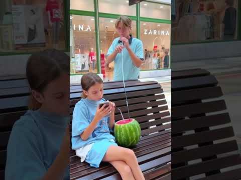 watermelon juice #arinazhulina #shorts