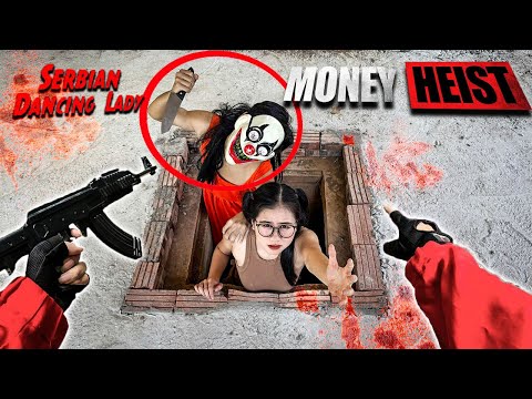 PARKOUR VS MONEY HEIST | SERBIAN DANCING LADY CHASE: No ESCAPE, POLICE closed all exits | Epic POV