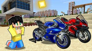 BIG BIKE YAMAHA R6 at DUCATI KAPALIT ng BUHAY sa UWU CITY sa Minecraft