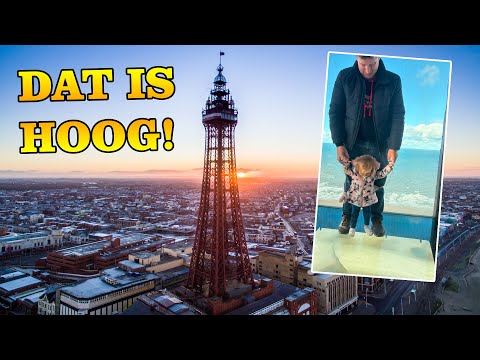 OP 158 METER HOOG GLAZEN VLOER STAAN!!!