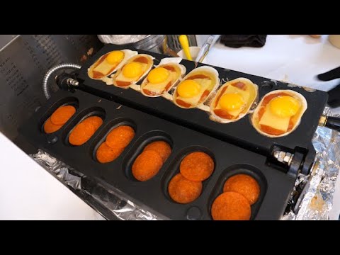 치즈 계란빵,수플레 팬케이크,벽돌빵,슈니발렌 / Cheese egg bread, souffle pancake, schnivalen, brick bread