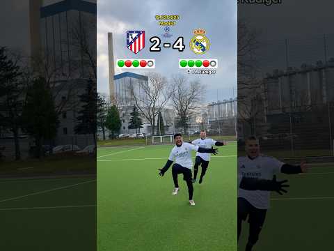 Atlético Madrid - Real Madrid Champions League 24/25 🔥 #championsleague #realmadrid #football