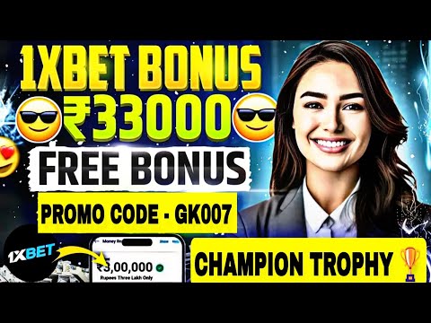 1XBET how to play ICC Champions Trophy 2025 |1XBET kaise khele | 1xbet promo code 2025 | 1xbet bonus