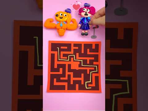 Maze challenge, it's fun, Can Papillon find the way out? | Sheriff Labrador