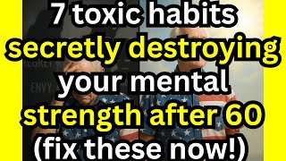 7 Toxic Habits Secretly Destroying Your Mental Strength After 60 (Fix These Now!)