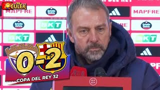 Rueda prensa HANSI FLICK y REACCIONES: GUADALAJARA 0-2 FC BARCELONA