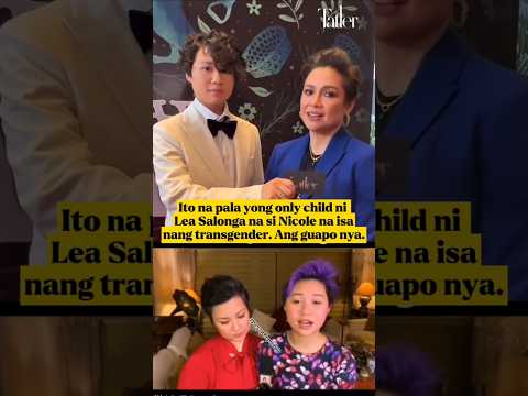 Ang guapo nya . #ccto #leasalonga #onlychild #transgender #youtubeshorts #showbiznews