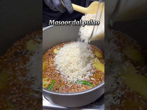 Masoor Dal Pulao Recipe #by food shoot
