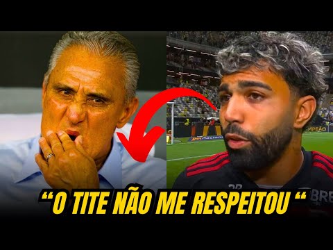 GABIGOL DETONA TITE APÓS SER CAMPEÃO