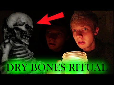 DRY BONES RITUAL AT 3 AM // HIDE AND SEEK CHALLENGE | Sam Golbach