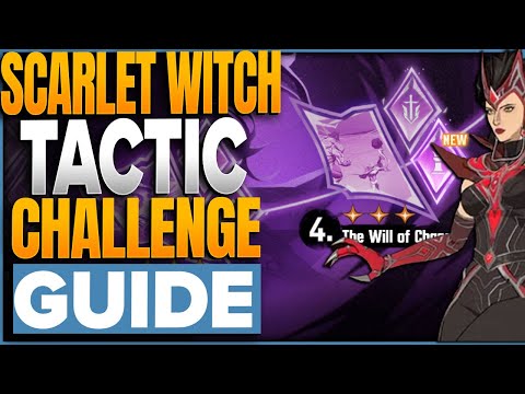 Scarlet Wtich Tactic Challenge | Marvel Mystic Mayhem | The Will Of Chaos Memento