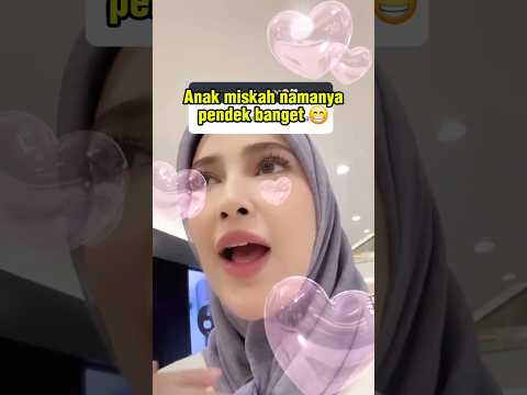 Anak miskah namanya pendek banget 😁 #miskahshafa #fadiljaidi #pakmuh #kakyislam #dillajaidi