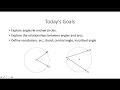 Exploring Central and Inscribed Angles