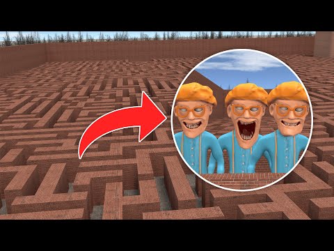 Never Go To Maze With BLIPPI in Garry's Mod!!!