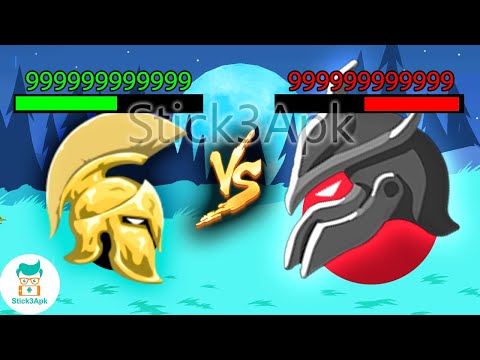EPIC ARMY GOLDEN VS DARKNESS SPEARTON SUPER TITAN BOSS | Stick War Legacy Mod | Stick3Apk