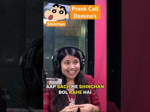 Shinchan Prank Call Domino’s I Akanksha Sharma #shorts #prank