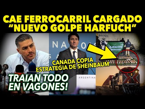 NO VAMOS A PARAR ¡HARFUCH FRENA TREN ANTES DE CRUZAR! CANADA COPIA ESTRATEGIA DE CLAUDIA ANTE TRUMP