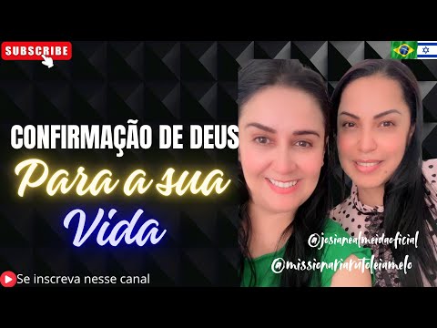 CONFIRMAÇÃO DE DEUS PARA A SUA VIDA @missionariarutileiamello @josianealmeidaoficial #jesus#fe