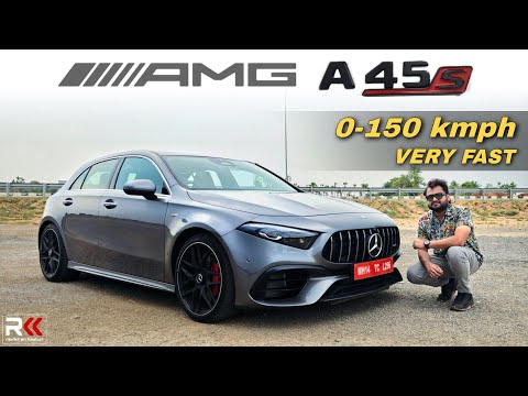 Mercedes-AMG A45 S 4MATIC+ Acceleration test & Walkaround |Exhaust Sound