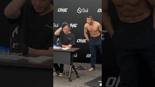 Nong-O fails weight and hydration at #ONE173 #onechampionship