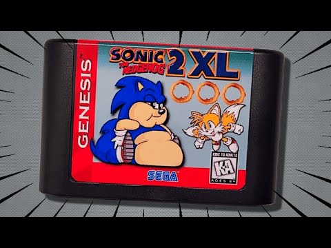 Juego SONIC 2 pero CADA ANILLO NOS VA PONIENDO MAS GORDOS!