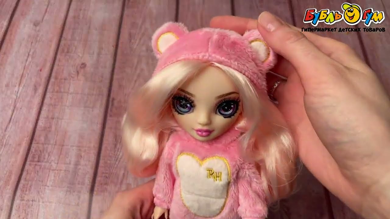 Кукла Rainbow High Junior PJ party Белла Паркер - видео