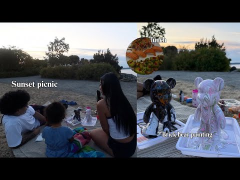 The Perfect Summer Date | shopping, picnic, painting