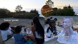 The Perfect Summer Date | shopping, picnic, painting