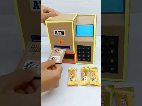 How to Make a Chocolate ATM Machine #shorts #viralshort