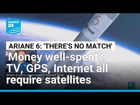 YouTube video thumbnail: 'Ariane 6 is a Launcher for European Sovereignty'