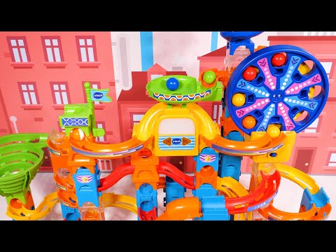 ¡Video de aprendizaje de juguetes para niños con el colorido laberinto de canicas de VTech!