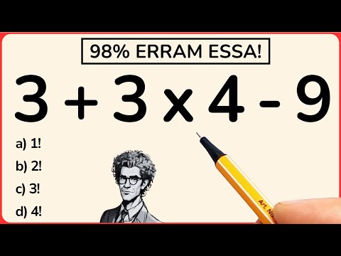 98% ERRARAM ESSA😱 MATEMÁTICA BÁSICA‼️