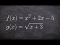 Function Composition and Simplification