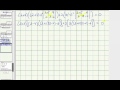 Eigenvalues and Determinants Concepts