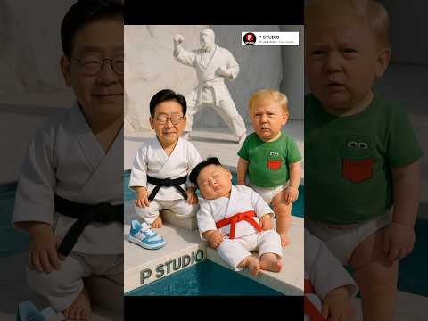 Just the end 😃 Kim Jong Un and Lee Jae-myung vs Trump 😃