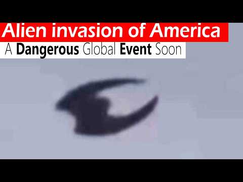 Drones over America:! ⚠️ NOW UFOs emit strange rays: a dangerous global event soon 🔥