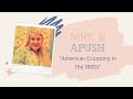 Exploring the American Economy of the 1800s